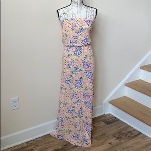 Lilly Pulitzer Strapless Maxi Dress